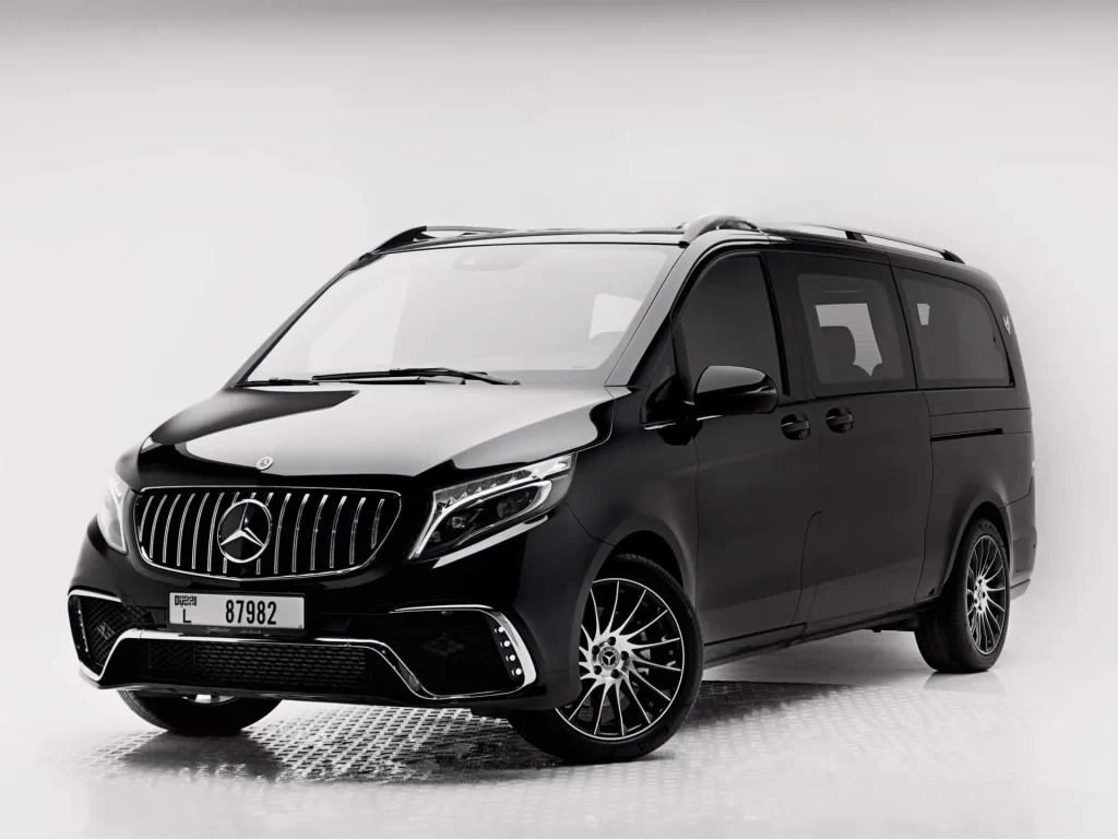 VIP van rental Dubai