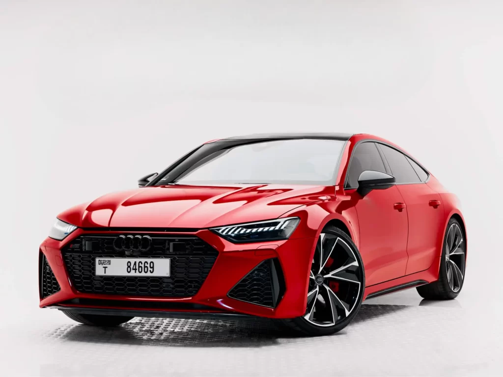 Rent Audi RS7 in Dubai