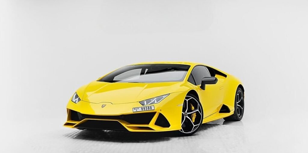 Rent Lamborghini Huracan Evo Coupe in Dubai