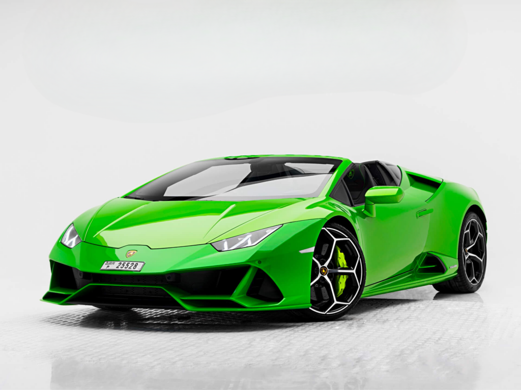 rent Lamborghini Huracan Evo in dubai